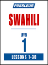 Cover image for Pimsleur Swahili Level 1